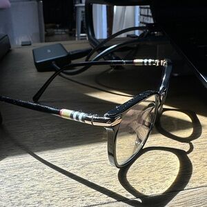 Stylish Black and Gold Burberry Glasses
